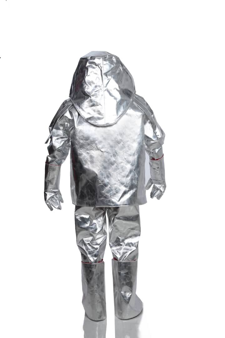 لباس آلومینیومی ۵ تکه مناسب برای کنار کوره و ریخته گری